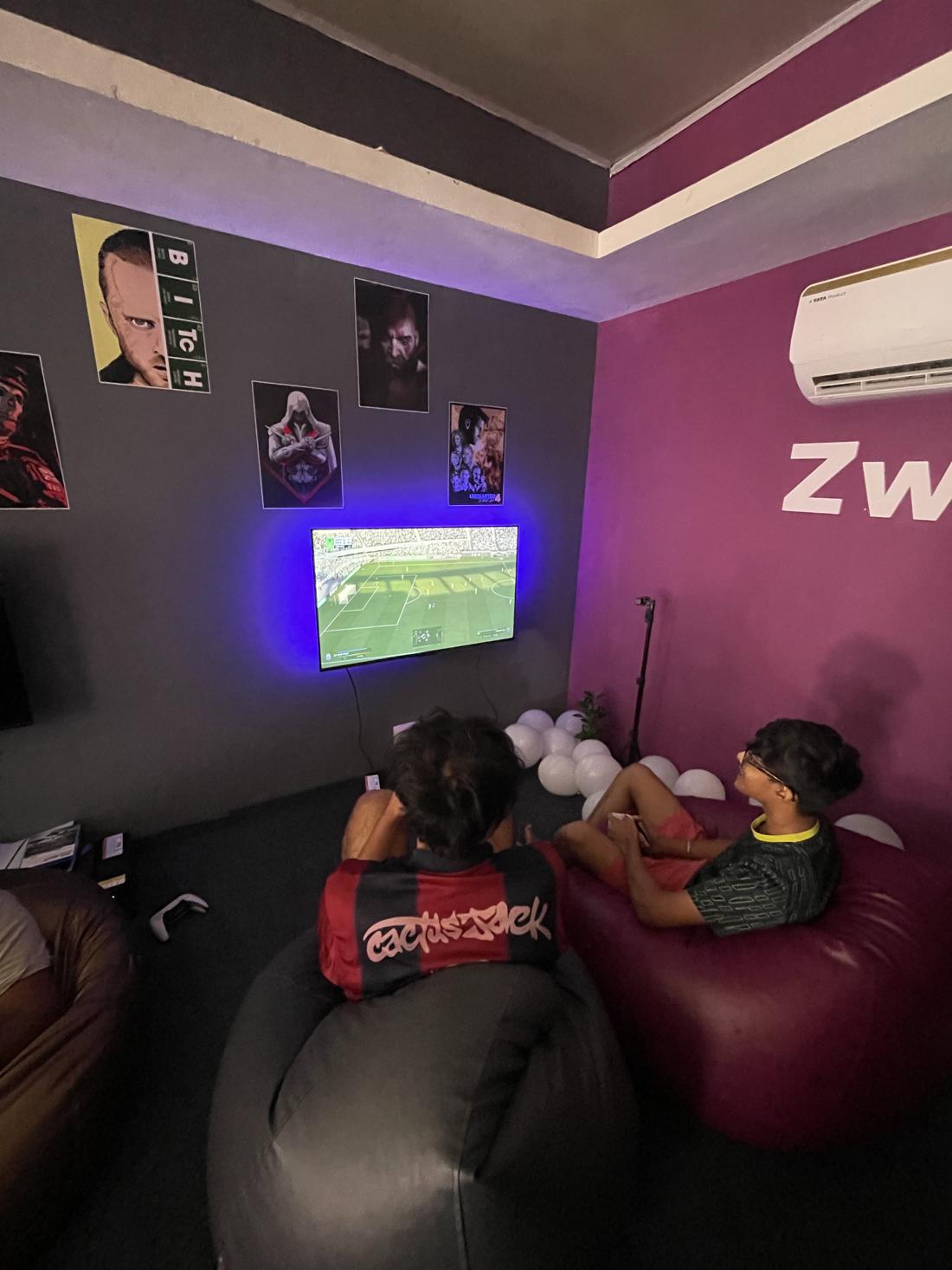 ZWARX gaming lounge interior